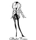 Chantal Thomass-Cruella pour l'expo-vente Disney Le Mal pour le Bien