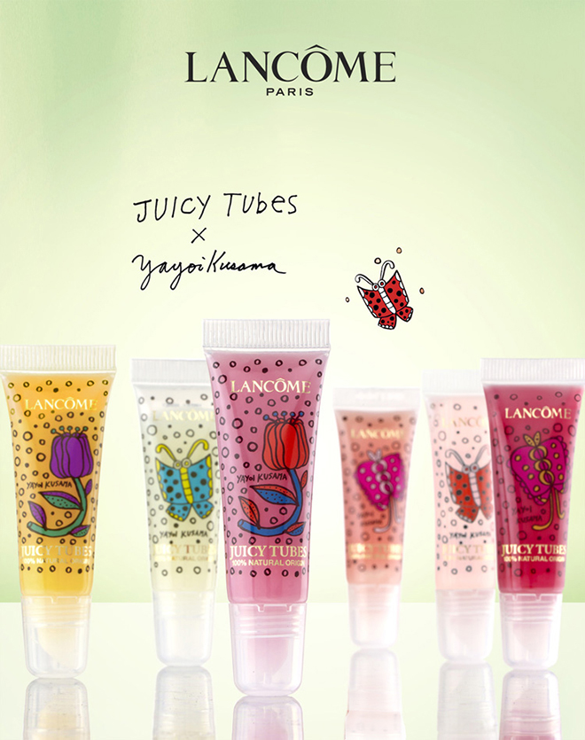 juicy_tubes_lancome_yayoi_kusama